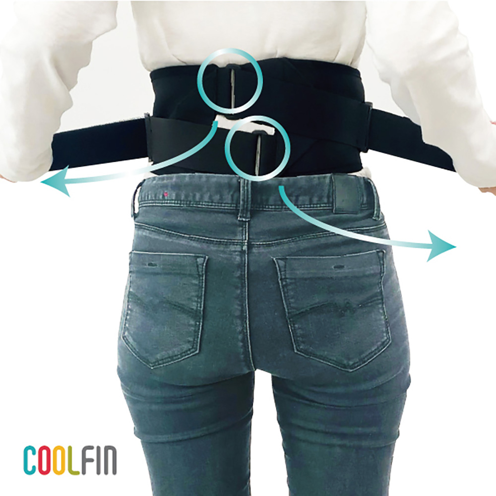 골반과 허리를 두번 잡아주는 강력 허리보호대
