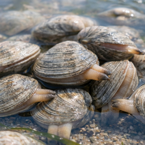 당일조업 당일발송 남해 활 바지락